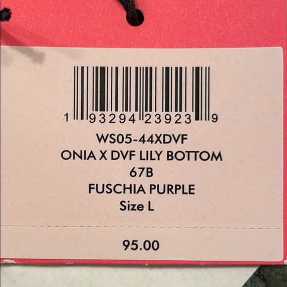 NWT DVF x Onia Lily bathing suit bikini bottom - Picture 2 of 2